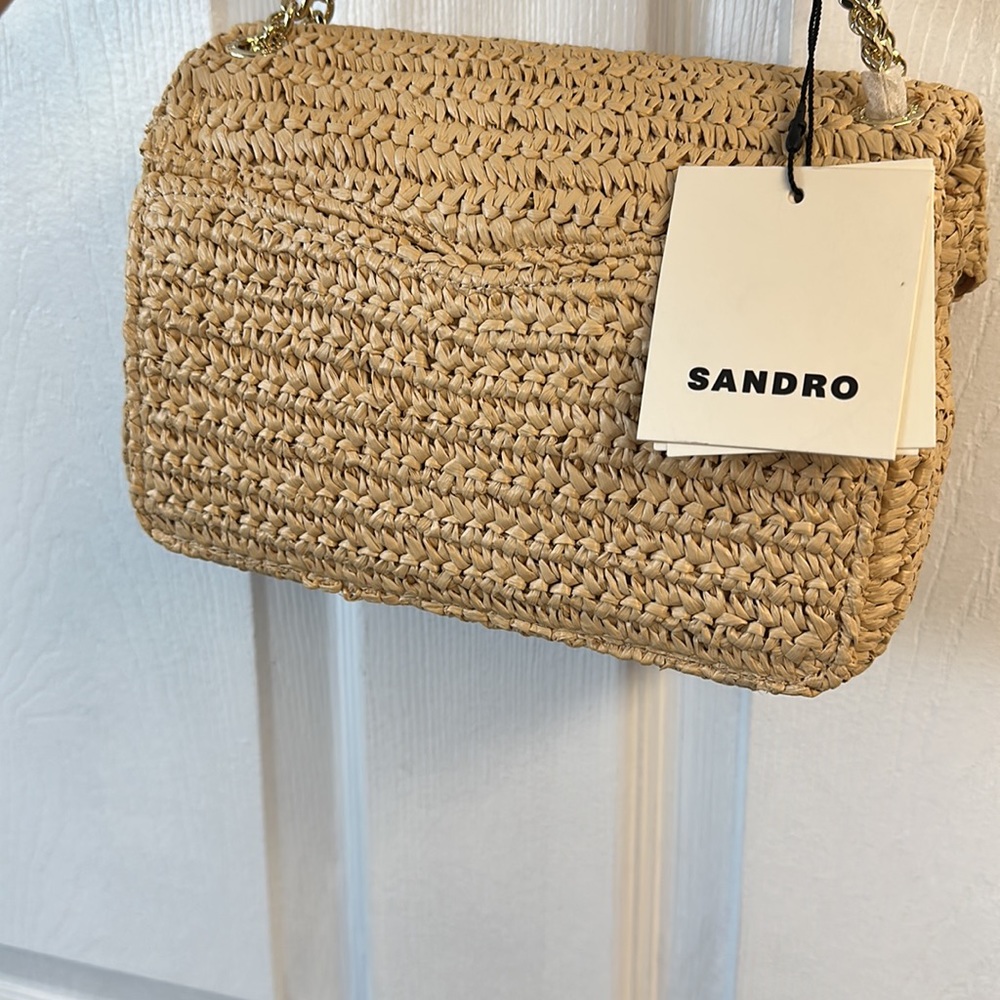 Yza Raffia Paille Handbag - Picture 4 of 6